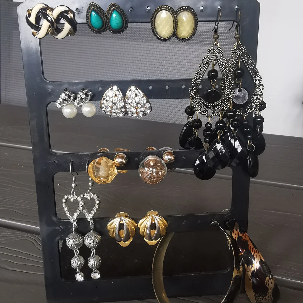 Boucles d'oreilles fantaisies 